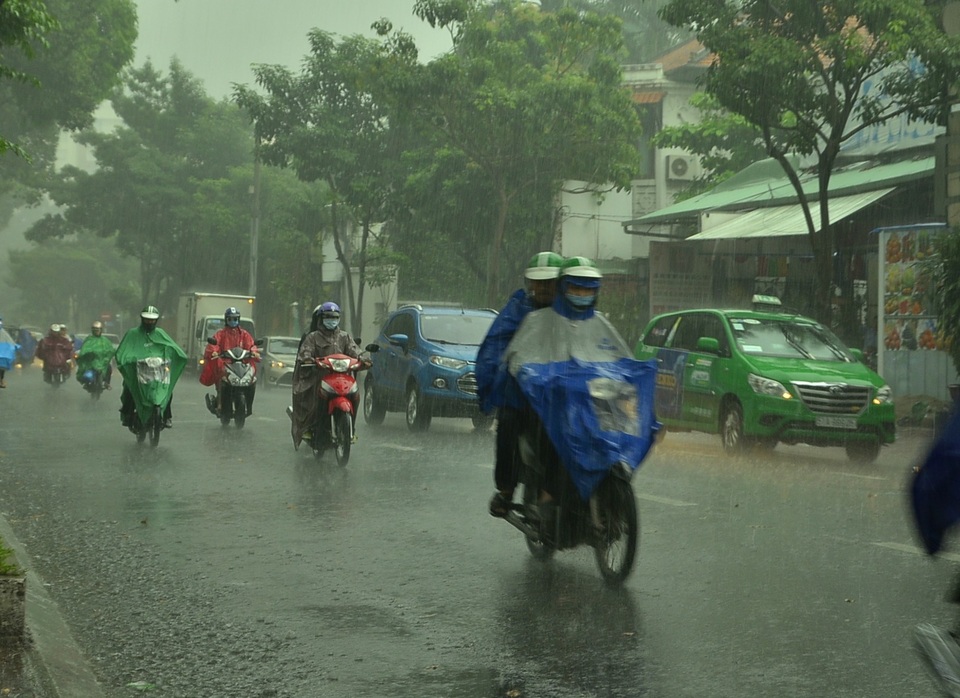 
Mưa nặng hạt chiều 19/1 tại TPHCM
