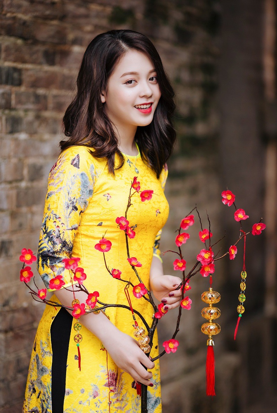 Thiếu nữ Nghệ An rạng rỡ trong bộ ảnh đón xuân - 9 Thiếu nữ Nghệ An rạng rỡ trong bộ ảnh đón xuân - 9
