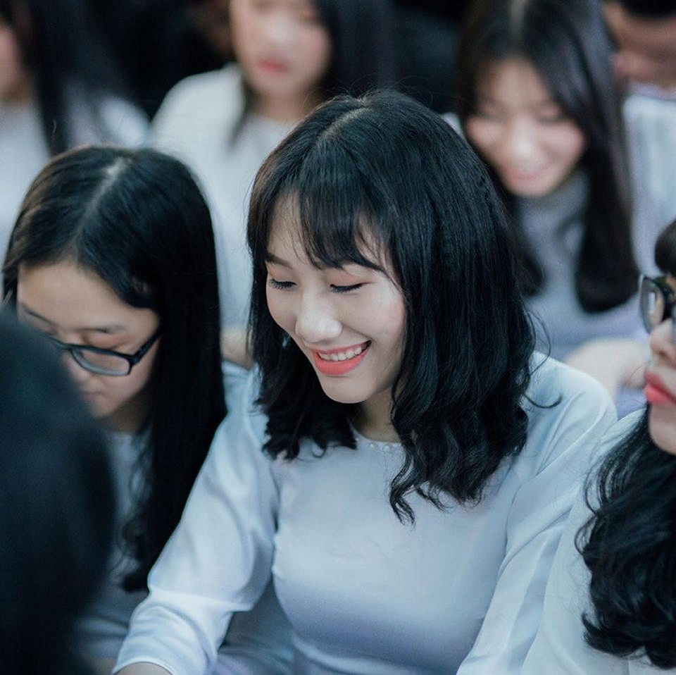 Tâm sự của nữ sinh khóc vì chỉ được... 8 điểm Triết học - 1 Nguyễn Thị Trà My, sinh viên trường ĐH Hàng hải Việt Nam