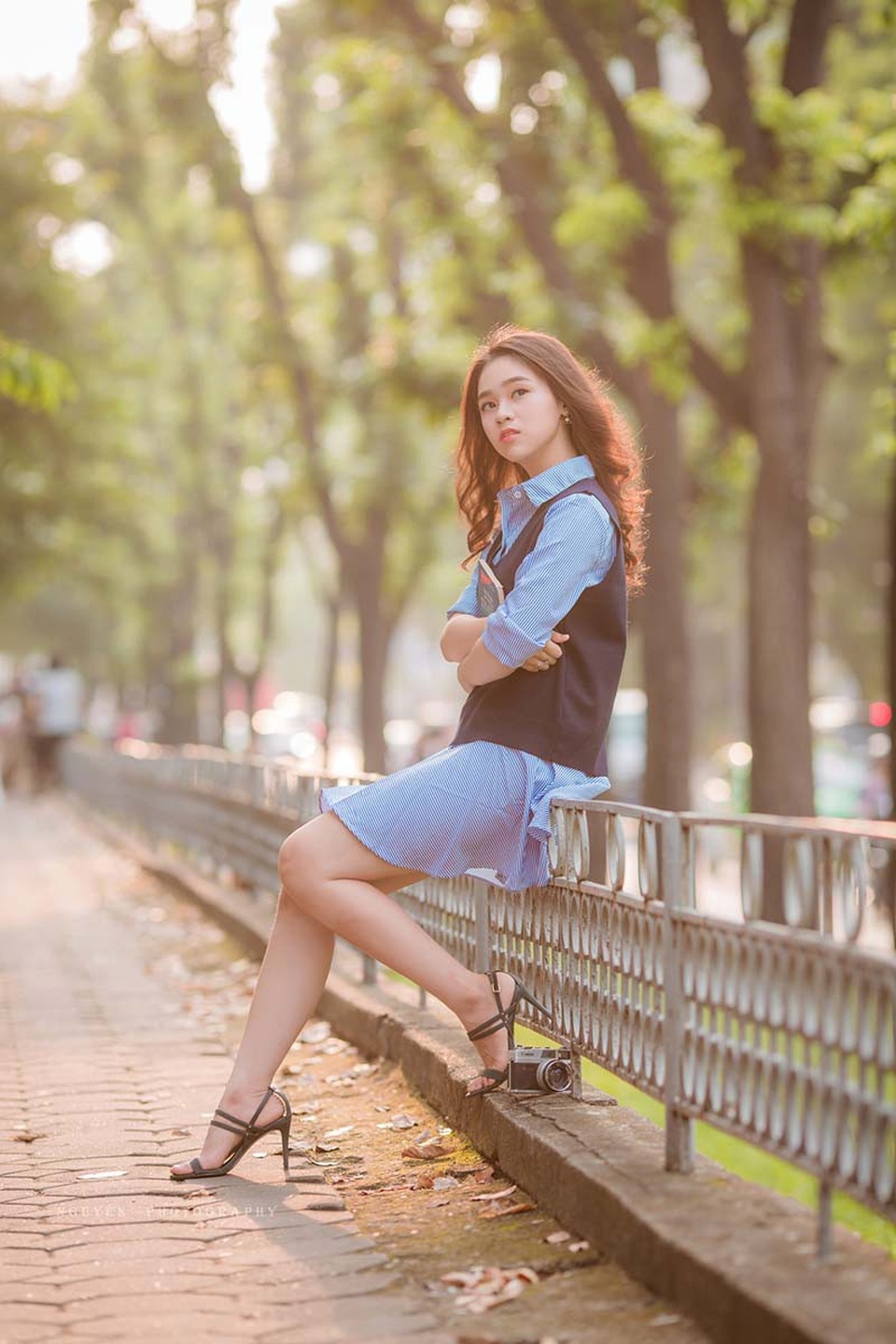 Nụ cười đẹp tựa nắng thu của nữ sinh Hà thành - 3 Nụ cười đẹp tựa nắng thu của nữ sinh Hà thành - 3