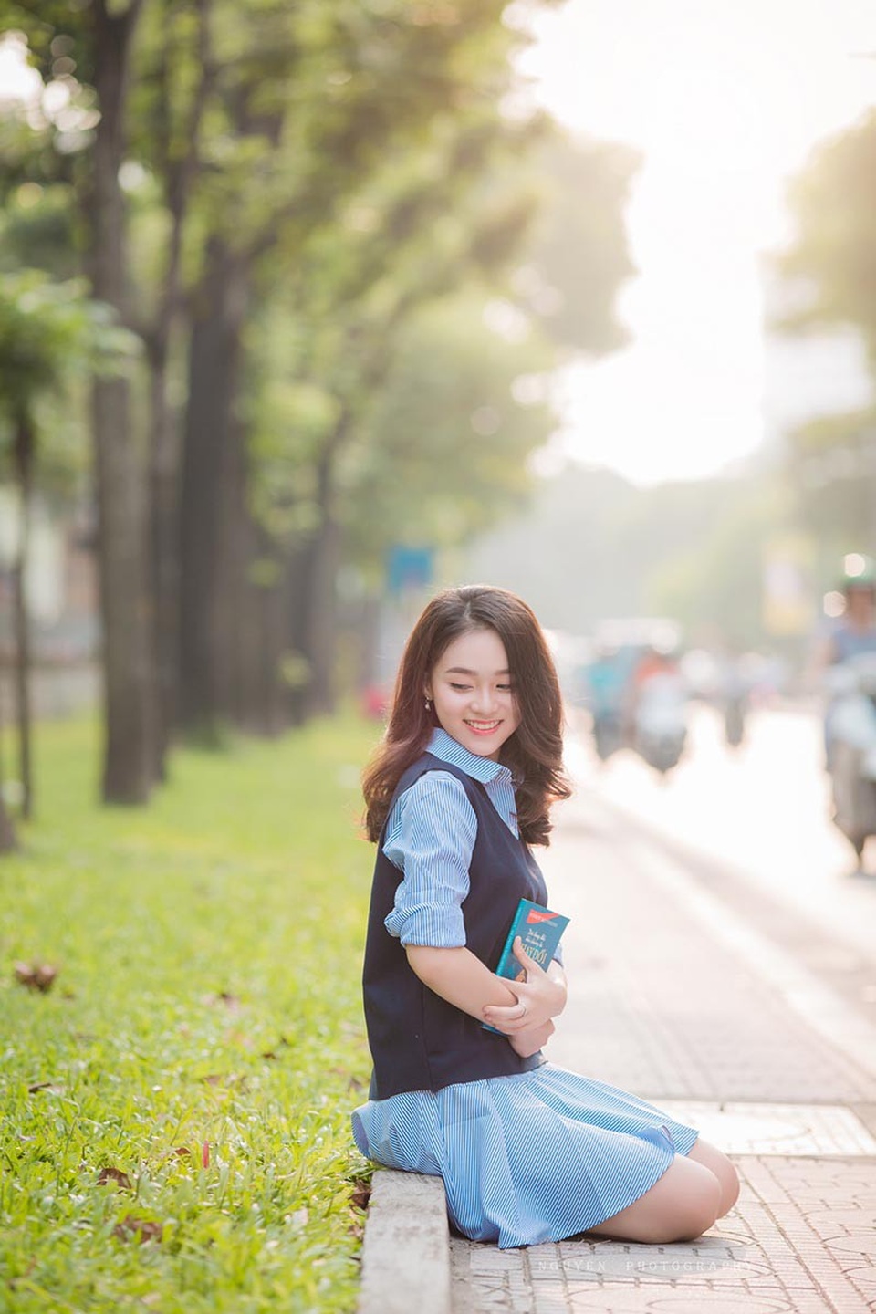 Nụ cười đẹp tựa nắng thu của nữ sinh Hà thành - 5 Nụ cười đẹp tựa nắng thu của nữ sinh Hà thành - 5