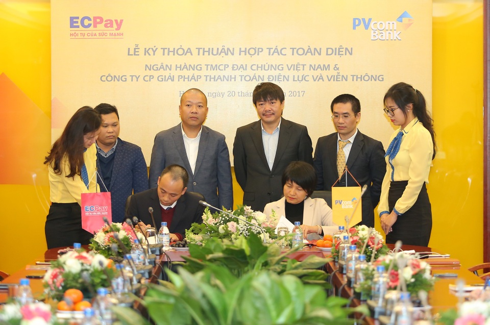 PVcomBank và ECPay ký Thỏa thuận hợp tác toàn diện - 1
PVcomBank và ECPay ký Thỏa thuận hợp tác toàn diện