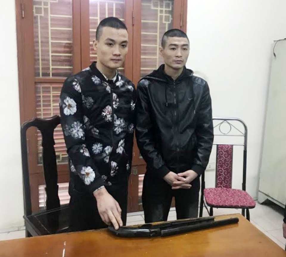 Hà Nội: Bắn chết người sau đó xóa giấu vết nhằm qua mặt cảnh sát - 1 Hai đối tượng Sơn và Quân.