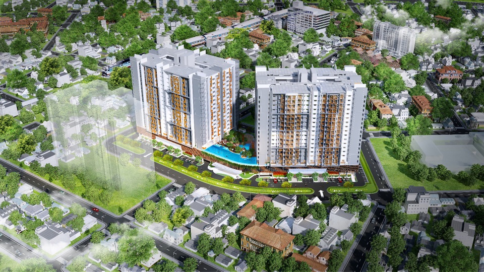 Dồn dập dự án nghìn tỷ đổ bộ Biên Hoà - 2 Cận cảnh dự án Topaz Twins tổ hợp căn hộ cao cấp nhất Biên Hoà cho chuyên gia nước ngoài thuê