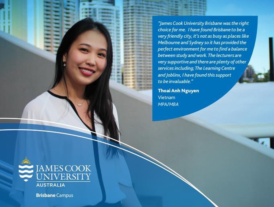 Cơn mưa học bổng khủng từ trường top 2% thế giới Đại học James Cook - Brisbane - 2 Cơn mưa học bổng khủng từ trường top 2% thế giới Đại học James Cook - Brisbane - 2