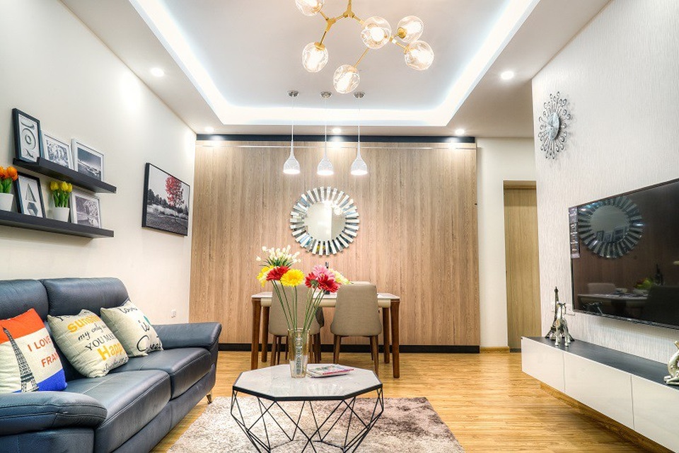 Cất nóc dự án The K – Park - 2 Căn hộ The K – Park thiết kế hiện đại, sang trọng