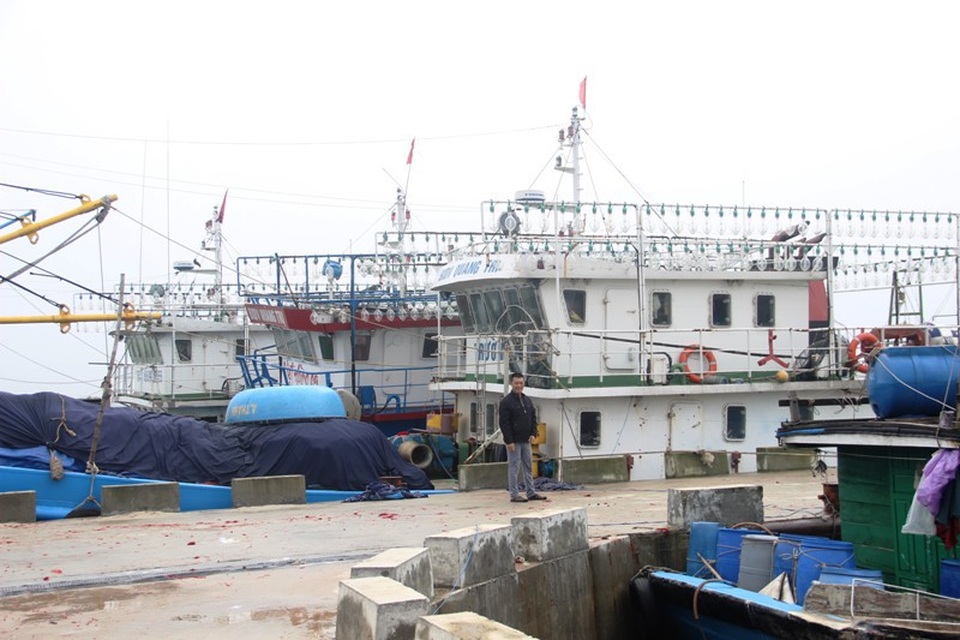 Ngư dân phấn khởi vươn khơi đánh bắt hải sản đầu năm - 6 Đội tàu vỏ thép hiện đại của ngư dân Quảng Trị mới đưa vào khai thác