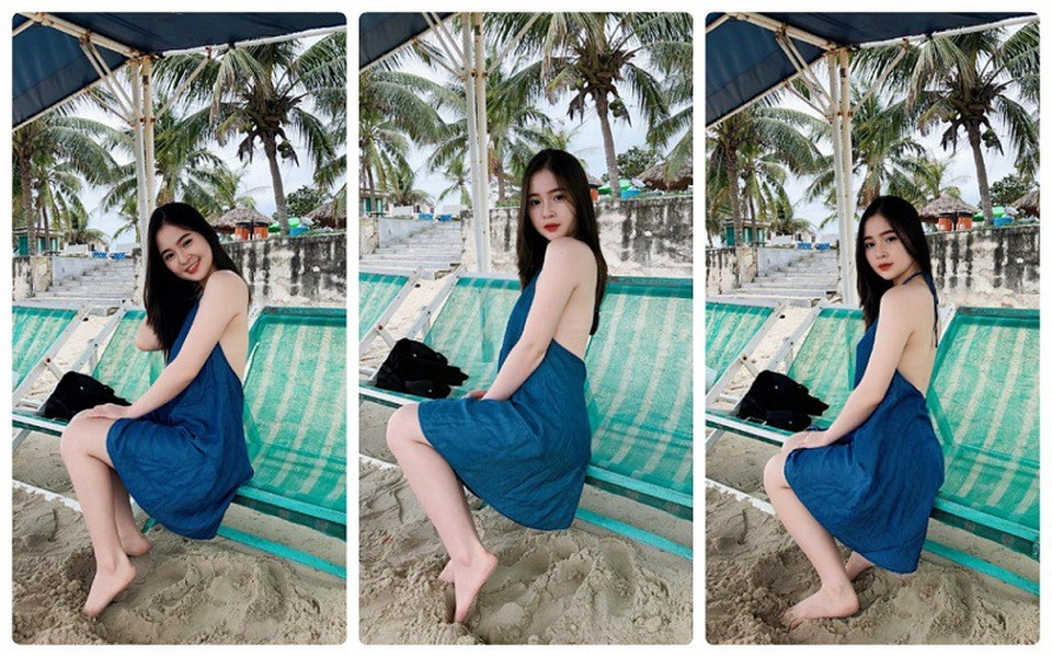 Hot girl Đà Nẵng xinh đẹp, giỏi cờ tướng thả dáng bên bờ biển - 7 Hot girl Đà Nẵng xinh đẹp, giỏi cờ tướng thả dáng bên bờ biển - 7