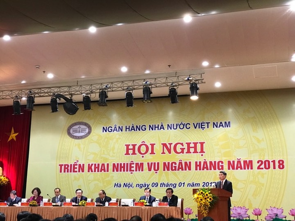 Thống đốc Lê Minh Hưng: Dự trữ ngoại hối đạt trên 53 tỷ USD - 1
Tại hội nghị triển khai công tác ngành chiều nay 9/1, Thống đốc Lê Minh Hưng đã cho biết số liệu mới nhất liên quan tới dự trữ ngoại hối của Việt Nam (ảnh: AH).