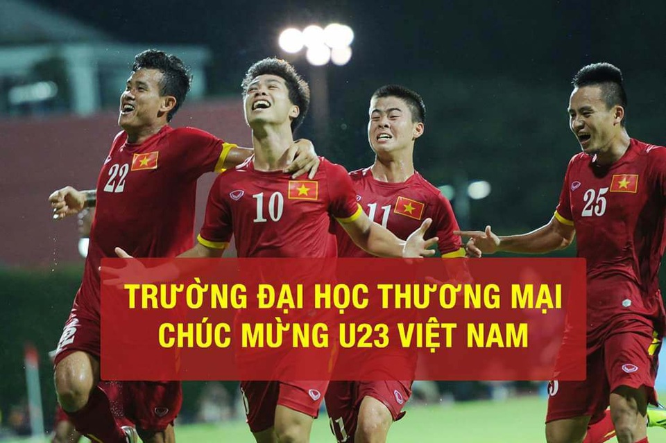 Nóng bừng hội trường, sinh viên nồng nhiệt cổ vũ đội bóng U23 Việt Nam - Qatar - 15 Nóng bừng hội trường, sinh viên nồng nhiệt cổ vũ đội bóng U23 Việt Nam - Qatar - 15