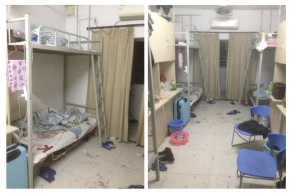 Điều kiện phòng ở, ký túc xá cho nhân viên làm việc tại nhà máy của Apple ở Trung Quốc.