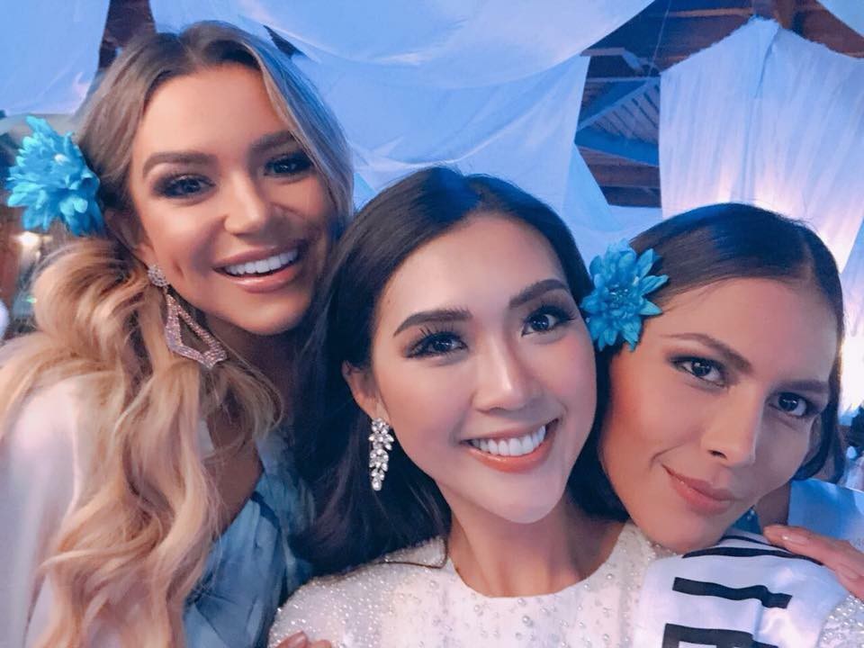 Tường Linh rất hoà đồng với thí sinh các nước. Người đẹp cho biết các cô gái ở ngoài rất xinh đẹp và có sự chuẩn bị kỹ lưỡng, bài bản khi đến với đấu trường nhan sắc Miss Intercontinental 2017, trong đó có nhiều gương mặt được đánh giá cao như đại diện Philippines, Venezuela, Thái Lan, Mexico, Wales, Thụy Sĩ, CH Czech, Brazil, Úc...