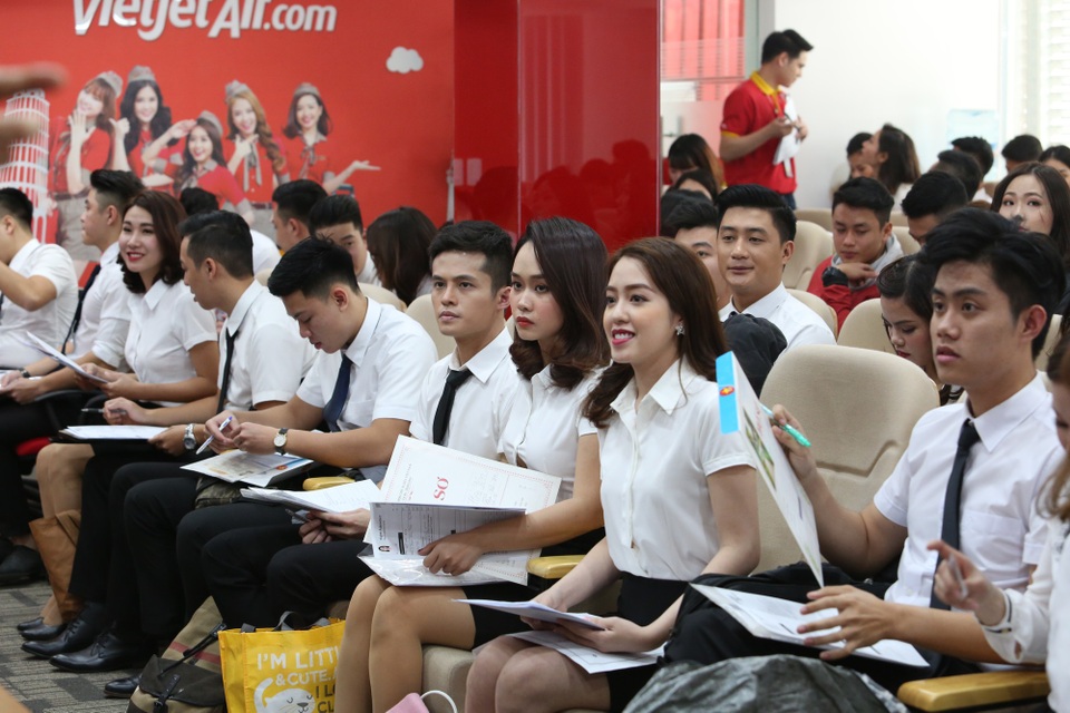 Hãng hàng không thế hệ mới tuyển tiếp viên trên toàn quốc - 2 Vietjet có nhu cầu tuyển số lượng lớn tiếp viên hàng không