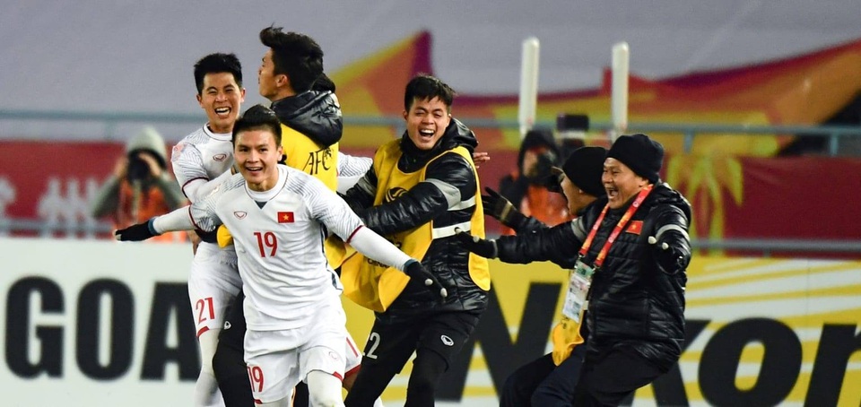 Nhìn lại loạt luân lưu lịch sử đưa U23 Việt Nam vào chung kết - 1 U23 Việt Nam lọt vào trận chung kết giải U23 châu Á