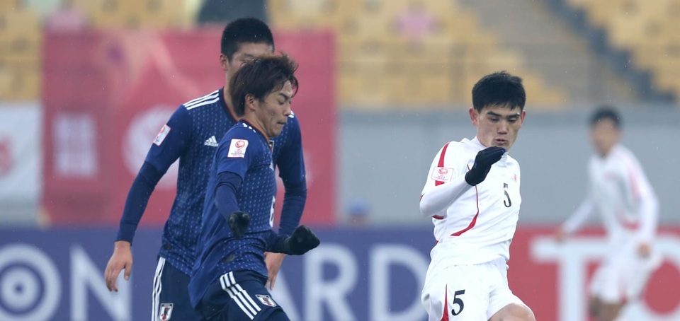 U23 Nhật Bản giành ngôi đầu bảng, U23 Thái Lan thua cả 3 trận - 1 U23 Nhật Bản đánh bại U23 CHDCND Triều Tiên