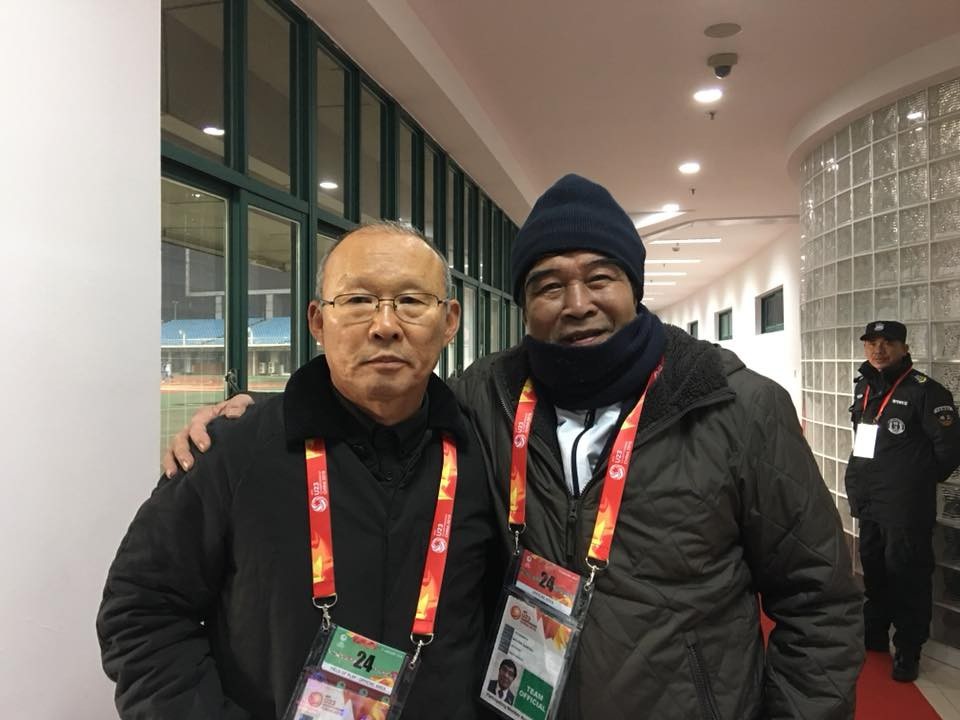 
HLV Park Hang Seo không kìm nén được cảm giác hạnh phúc
