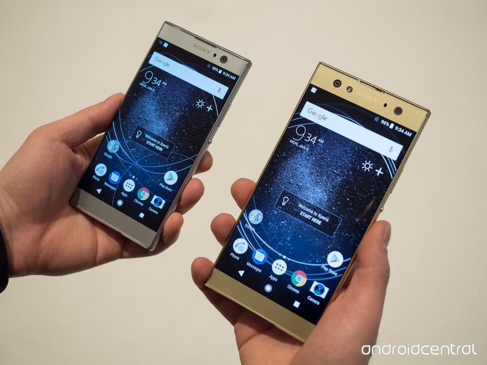 Sony tung loạt smartphone Xperia Selfie tại CES 2018 - 1 Xperia XA2 và Xperia XA2 Ultra