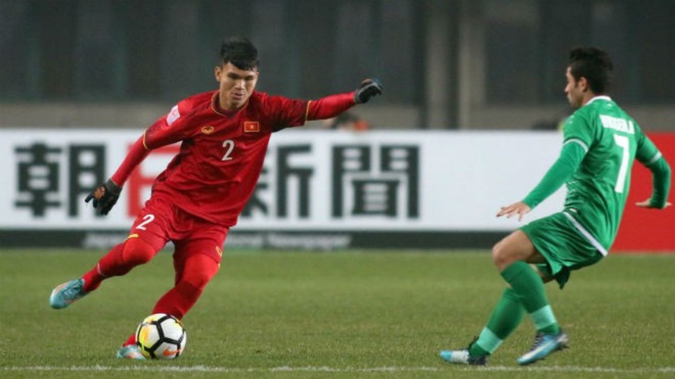 “Người đóng thế” Xuân Mạnh tiết lộ U23 Việt Nam có bài tủ đấu U23 Qatar - 1 Xuân Mạnh đã chơi tốt ở trận đấu với U23 Iraq