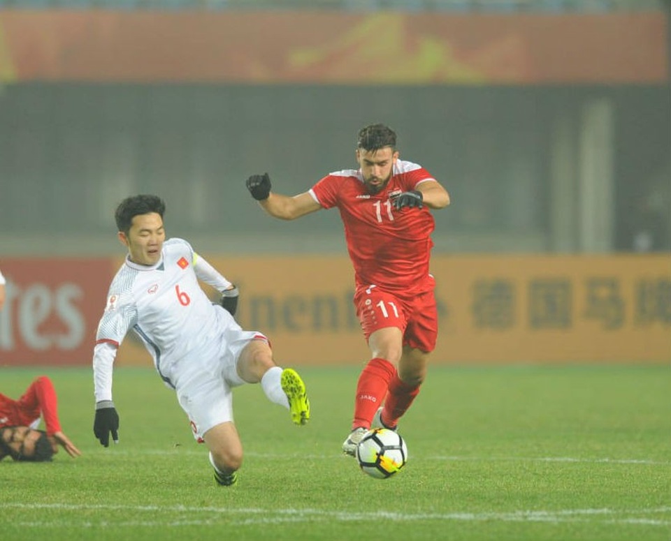 Xuân Trường tự hào nói về tinh thần Việt Nam trên trang chủ AFC - 1 Xuân Trường ca ngợi tinh thần chiến đấu của U23 Việt Nam