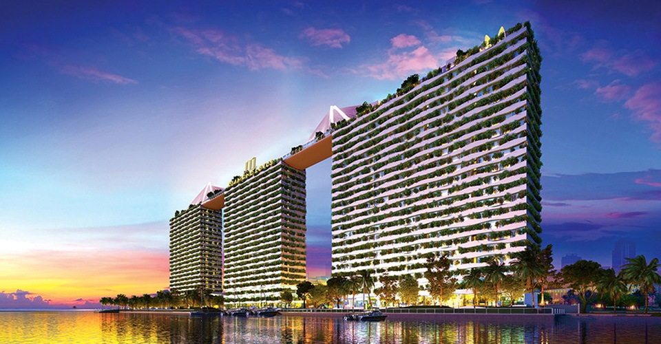 Cất nóc tháp C - Diamond Lotus Riverside - bức tường xanh khổng lồ giữa lòng Sài Gòn - 5 Cất nóc tháp C - Diamond Lotus Riverside - bức tường xanh khổng lồ giữa lòng Sài Gòn - 5