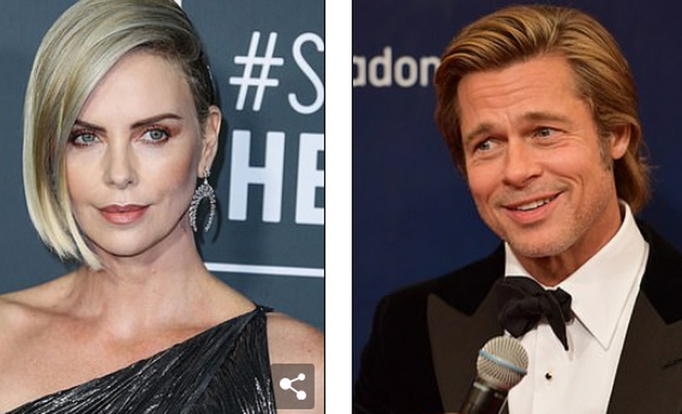 Brad Pitt và Charlize Theron bị đồn đang hò hẹn - 1 Brad Pitt và Charlize Theron bị đồn đang hò hẹn - 1