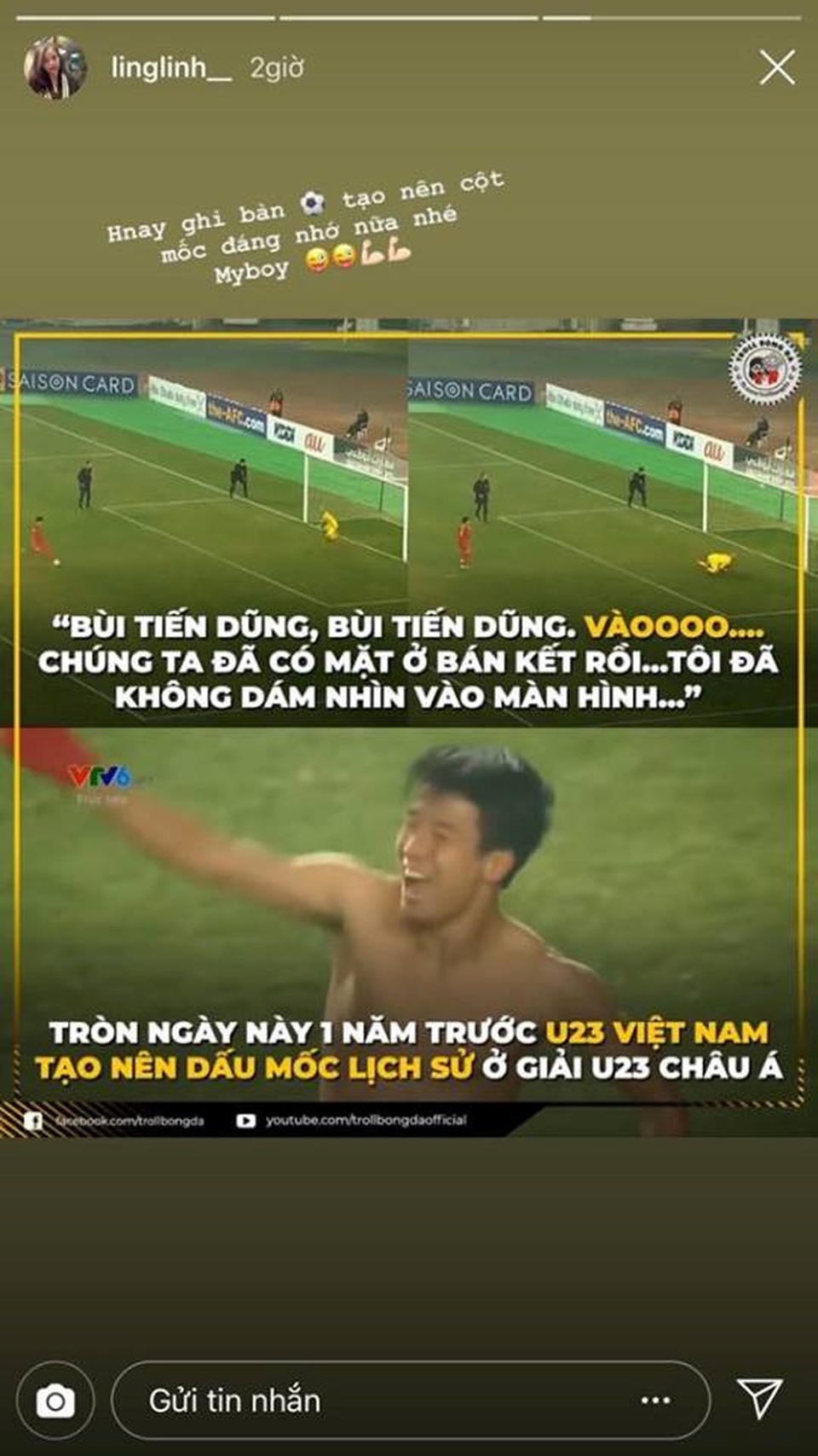 Cộng đồng mạng vỡ òa sau chiến thắng nghẹt thở của tuyển Việt Nam - 10 Cộng đồng mạng vỡ òa sau chiến thắng nghẹt thở của tuyển Việt Nam - 10