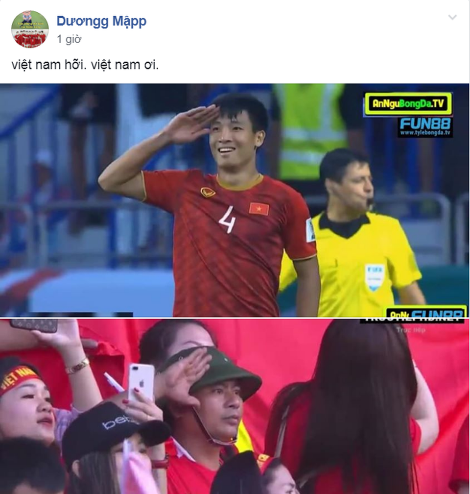 Cộng đồng mạng vỡ òa sau chiến thắng nghẹt thở của tuyển Việt Nam - 8 Cộng đồng mạng vỡ òa sau chiến thắng nghẹt thở của tuyển Việt Nam - 8