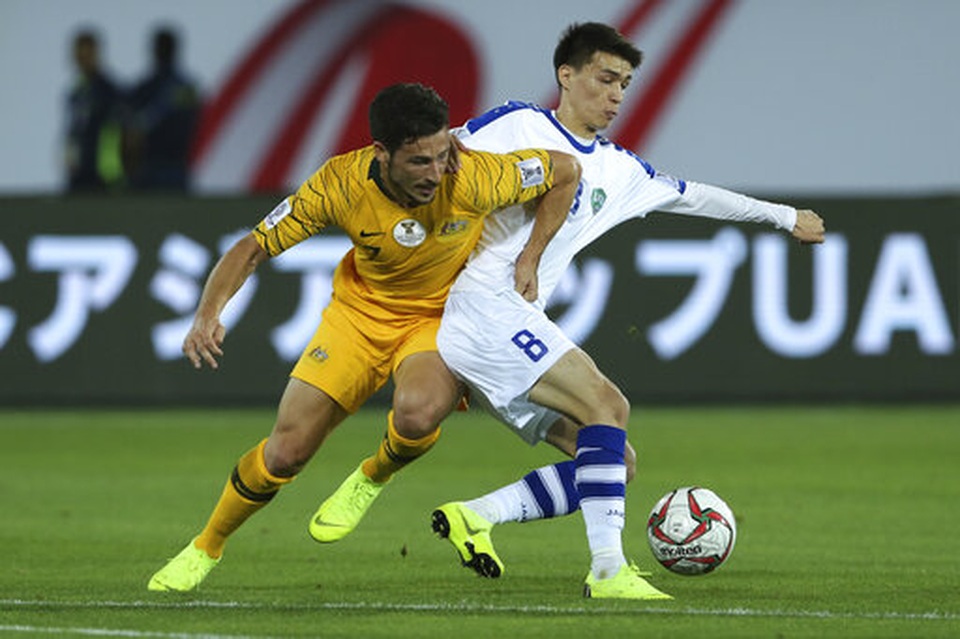Thắng Uzbekistan sau loạt sút luân lưu, Australia vào tứ kết Asian Cup - 3 Thắng Uzbekistan sau loạt sút luân lưu, Australia vào tứ kết Asian Cup - 3