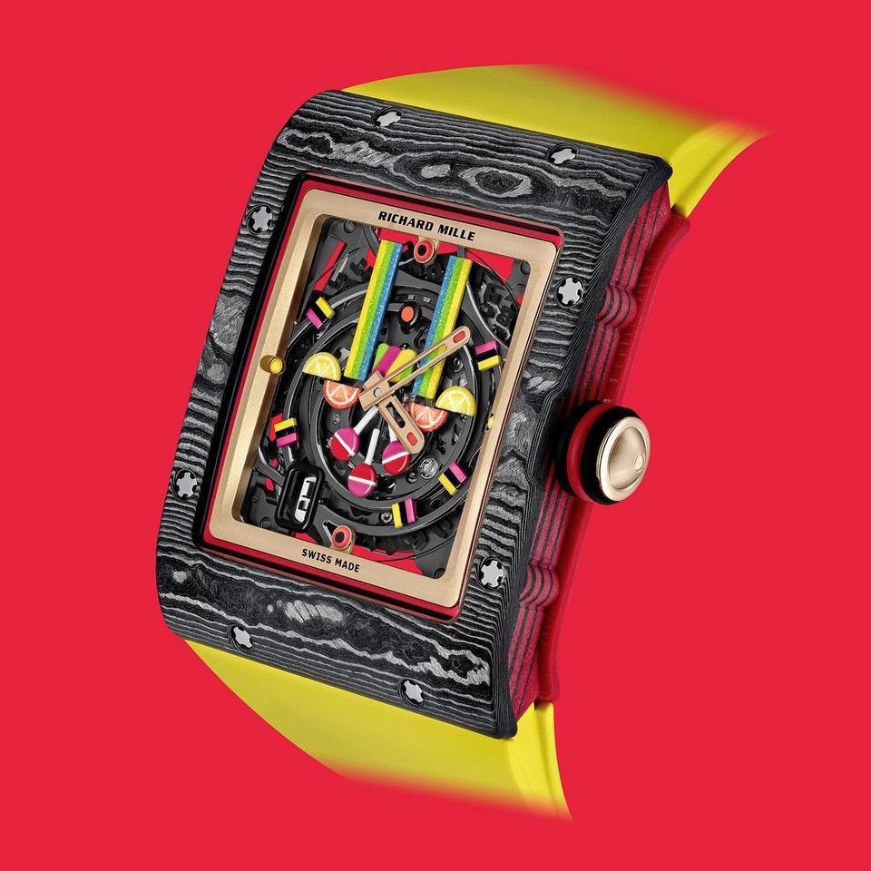 Richard Mille tại SIHH cuối cùng – Bộ sưu tập nổi loạn với những gam màu ấn tượng - 5 Richard Mille tại SIHH cuối cùng – Bộ sưu tập nổi loạn với những gam màu ấn tượng - 5