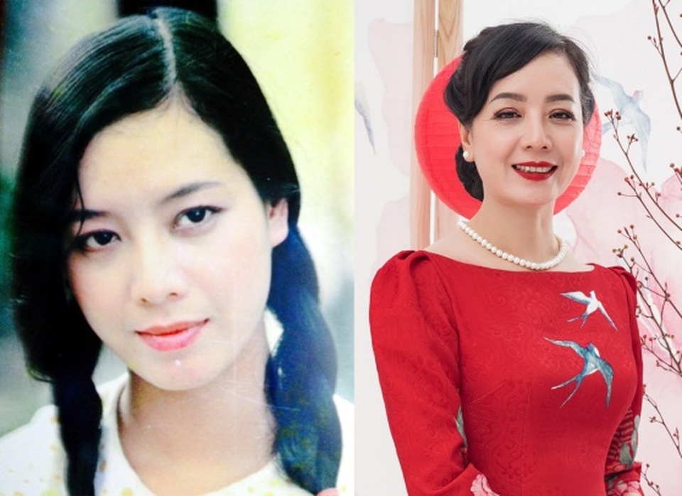 NSƯT Chiều Xuân diện áo dài Tết, khoe vẻ sang trọng ở tuổi 52 - 2 NSƯT Chiều Xuân diện áo dài Tết, khoe vẻ sang trọng ở tuổi 52 - 2