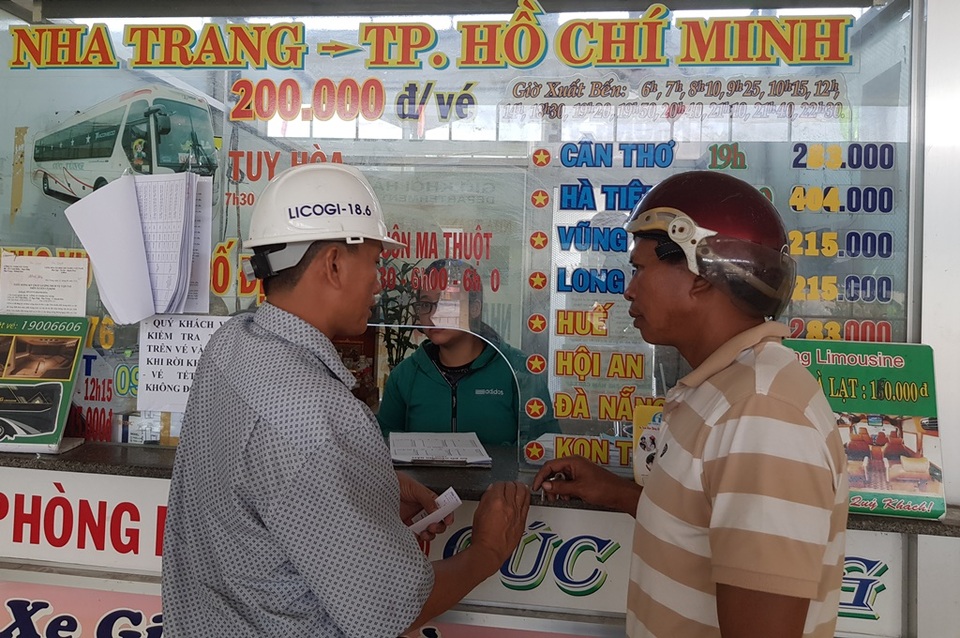 Phụ thu vé xe khách dịp Tết Kỷ Hợi cao nhất 60% - 2 Phụ thu vé xe khách dịp Tết Kỷ Hợi cao nhất 60% - 2