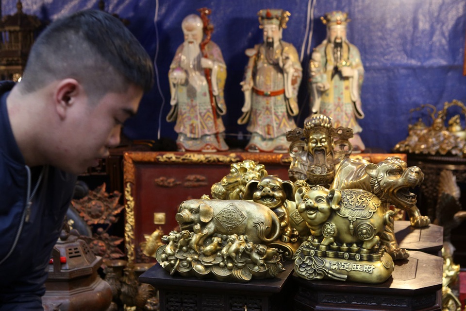 Chợ hoa phố cổ Hà Nội nhộn nhịp đón Tết - 10 Chợ hoa phố cổ Hà Nội nhộn nhịp đón Tết - 10