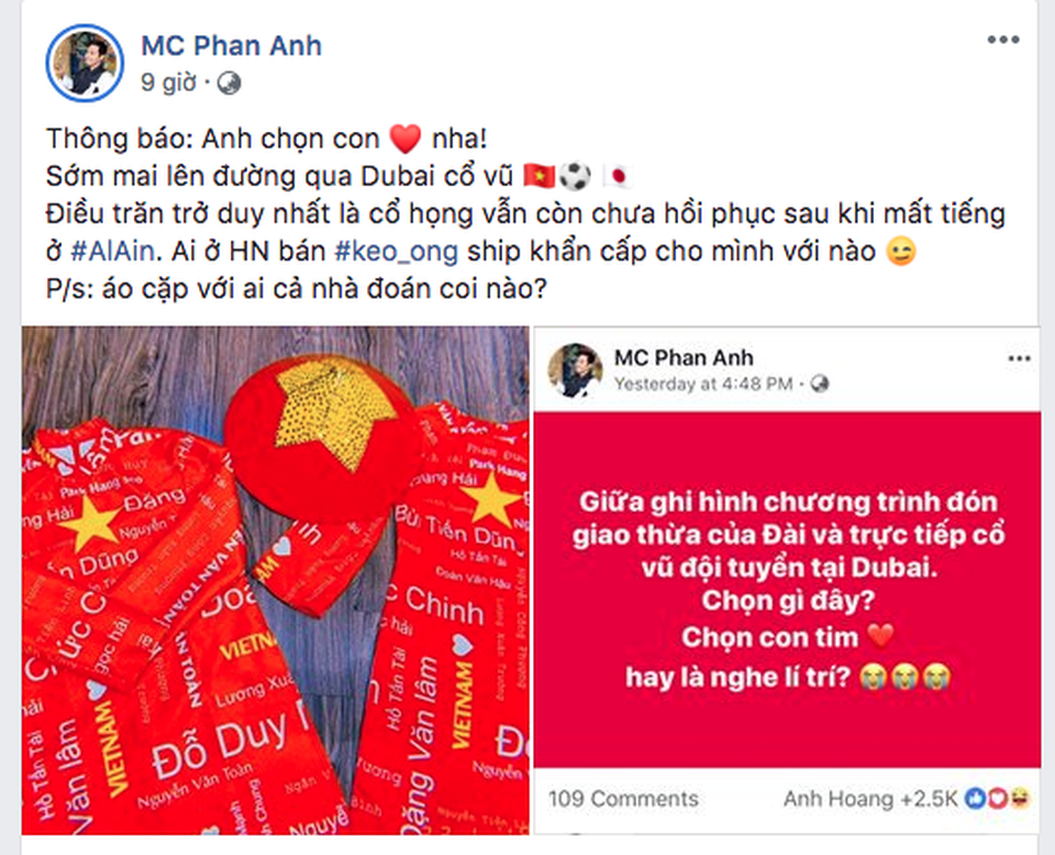 Hoa hậu Ngọc Hân cùng bố con NSƯT Đỗ Kỷ đi cổ vũ trận Việt Nam - Nhật Bản - 6 Hoa hậu Ngọc Hân cùng bố con NSƯT Đỗ Kỷ đi cổ vũ trận Việt Nam - Nhật Bản - 6