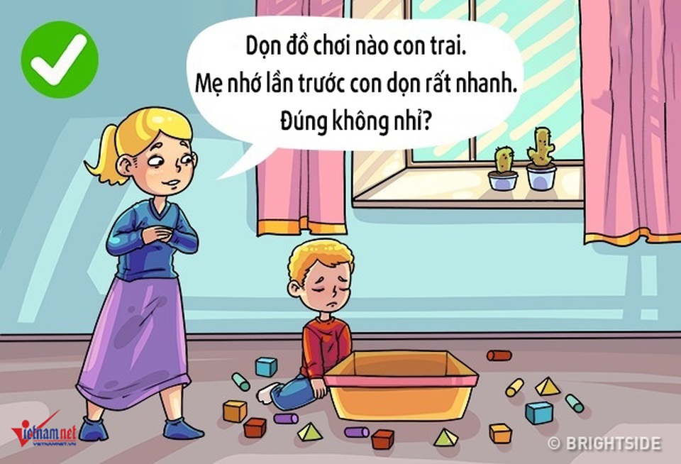 11 câu có tác dụng kỳ diệu khi cha mẹ nói với con cái - 7 11 câu có tác dụng kỳ diệu khi cha mẹ nói với con cái - 7