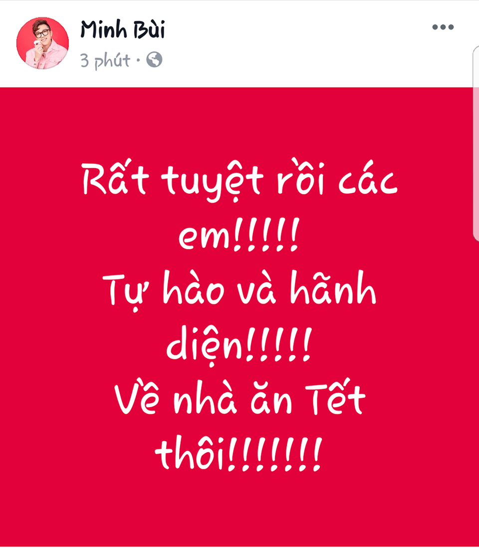 Sao Việt dành nhiều lời khen cho đội tuyển Việt Nam dù không được vào Bán kết - 9 Sao Việt dành nhiều lời khen cho đội tuyển Việt Nam dù không được vào Bán kết - 9