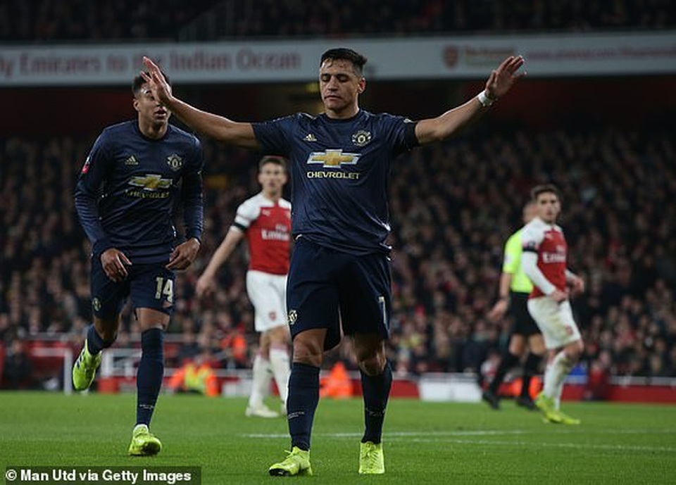 Arsenal 1-3 Man Utd: Dấu ấn của Sanchez, Lingard và Martial - 1 Arsenal 1-3 Man Utd: Dấu ấn của Sanchez, Lingard và Martial - 1