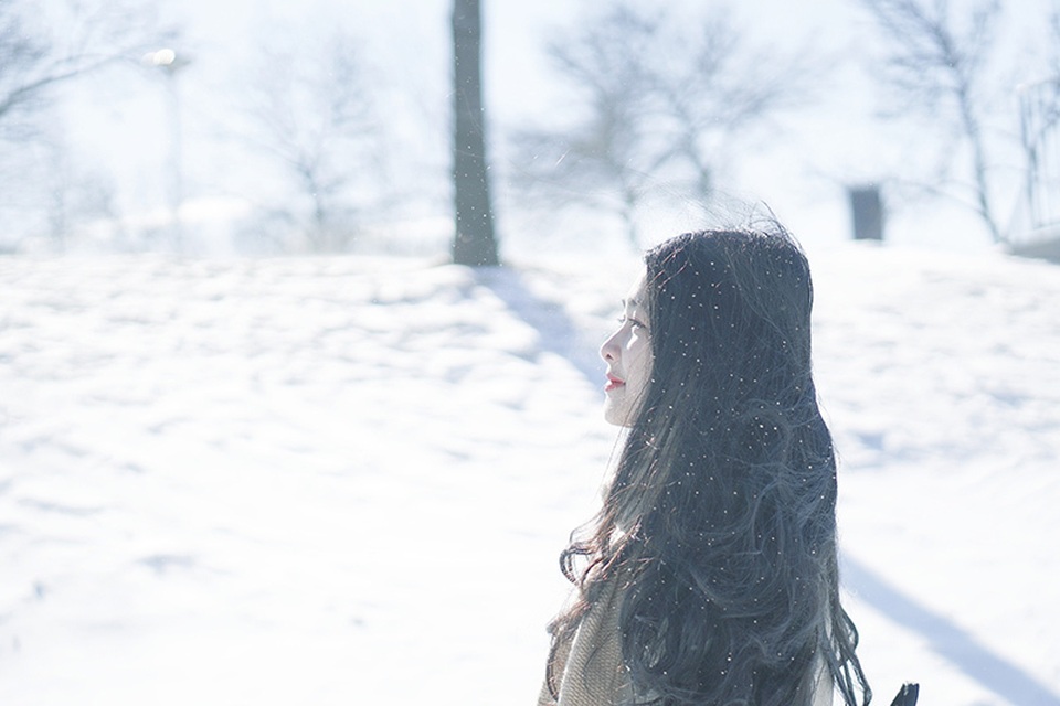 “Hot girl bánh mướt” xứ Nghệ khoe sắc giữa trời tuyết Canada - 9 “Hot girl bánh mướt” xứ Nghệ khoe sắc giữa trời tuyết Canada - 9