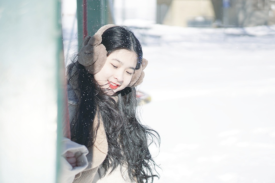 “Hot girl bánh mướt” xứ Nghệ khoe sắc giữa trời tuyết Canada - 5 “Hot girl bánh mướt” xứ Nghệ khoe sắc giữa trời tuyết Canada - 5