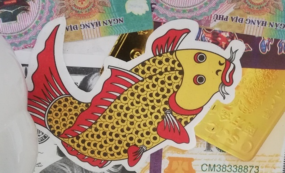 Tiễn ông Táo bằng... cá chép giấy - 3 Tiễn ông Táo bằng... cá chép giấy - 3