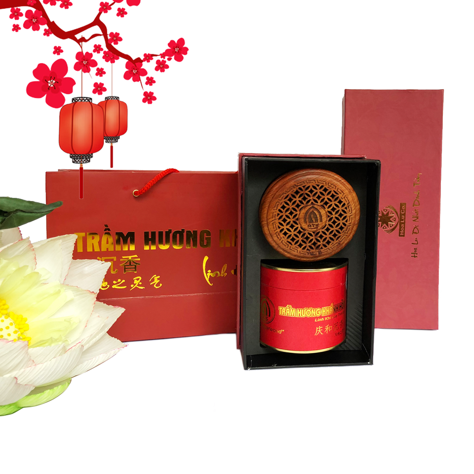 Bộ 3 quà Tết Trầm Hương độc đáo và sang trọng - 1 Bộ 3 quà Tết Trầm Hương độc đáo và sang trọng - 1