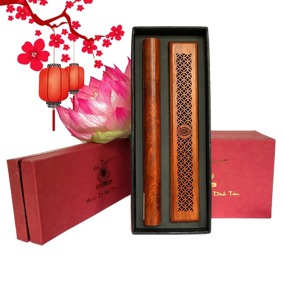 Bộ 3 quà Tết Trầm Hương độc đáo và sang trọng - 2 Bộ 3 quà Tết Trầm Hương độc đáo và sang trọng - 2
