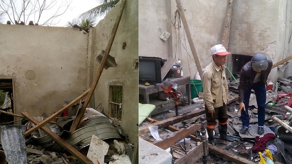 1 người chết, 4 người bị thương trong căn nhà bất ngờ phát nổ - 1 1 người chết, 4 người bị thương trong căn nhà bất ngờ phát nổ - 1