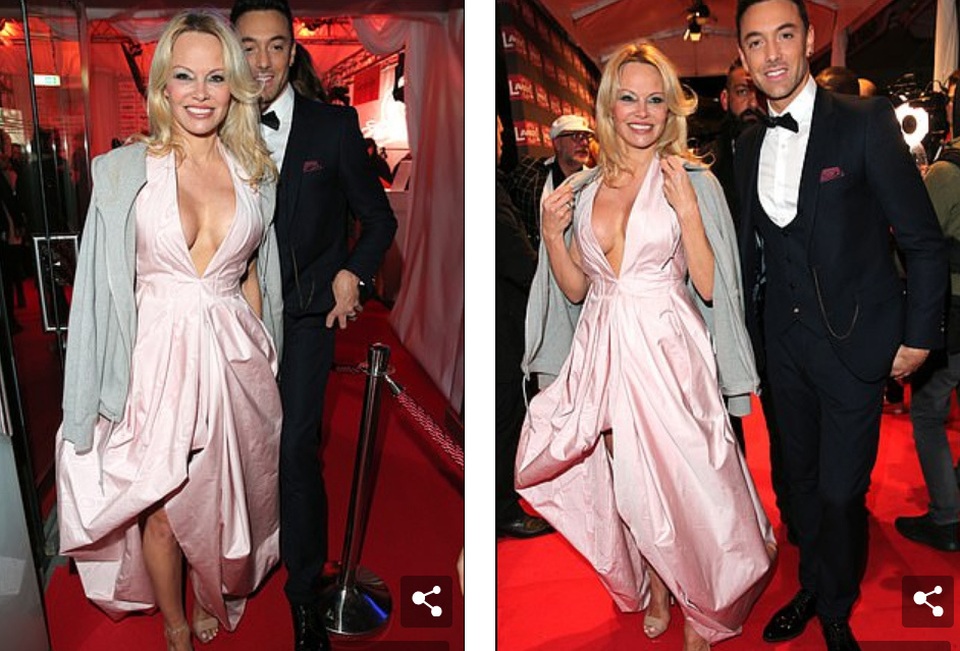 Pamela Anderson tự tin khoe ngực khủng - 6