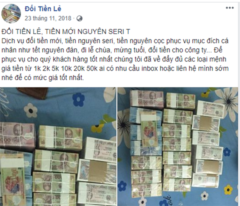 Phí đổi tiền lẻ “chợ đen” giá “trên trời”: Đổi 1 triệu mệnh giá 500 đồng mất phí 7 triệu đồng - 3 Phí đổi tiền lẻ “chợ đen” giá “trên trời”: Đổi 1 triệu mệnh giá 500 đồng mất phí 7 triệu đồng - 3
