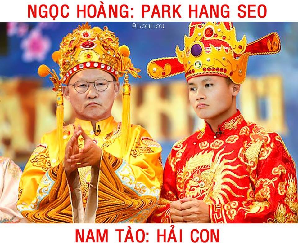 Khi các tuyển thủ Việt Nam đóng Táo quân, không ngờ lại hợp vai tới vậy - 1 Khi các tuyển thủ Việt Nam đóng Táo quân, không ngờ lại hợp vai tới vậy - 1