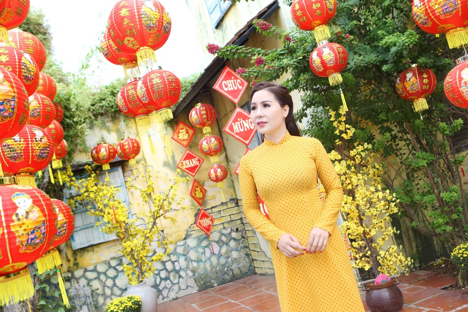 Kim Chi chia sẻ bí quyết chọn áo dài đẹp - 5