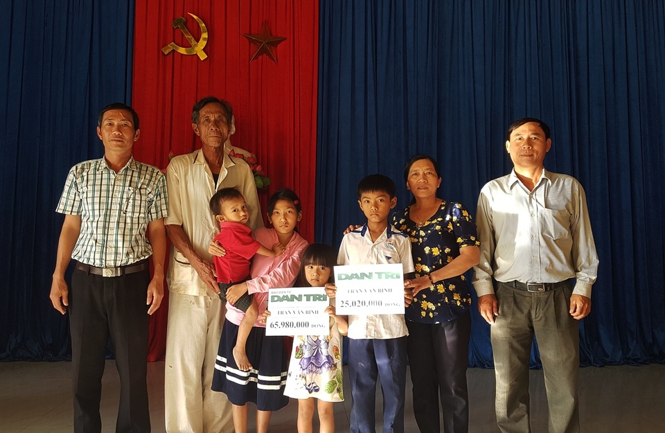 Mang xuân ấm áp đến 4 cháu nhỏ mồ côi mẹ - 1 Mang xuân ấm áp đến 4 cháu nhỏ mồ côi mẹ - 1