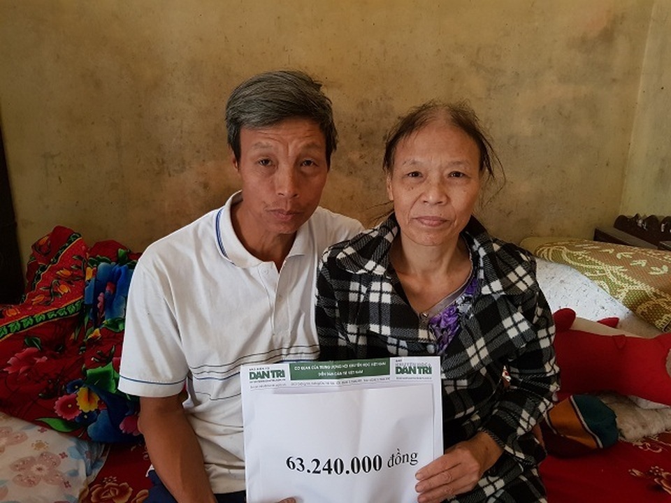 Bạn đọc giúp gia đình chị Vũ Thị Hòa hơn 63 triệu đồng - 2 Bạn đọc giúp gia đình chị Vũ Thị Hòa hơn 63 triệu đồng - 2