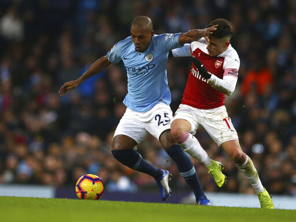 Man City 3-1 Arsenal: Hat-trick của Aguero - 4 Man City 3-1 Arsenal: Hat-trick của Aguero - 4
