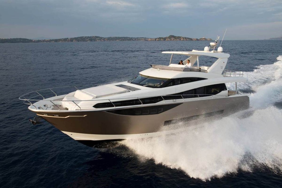 Du thuyền Prestige 750 có giá gần 80 tỷ đồng. Du thuyền Prestige 750 có giá gần 80 tỷ đồng.